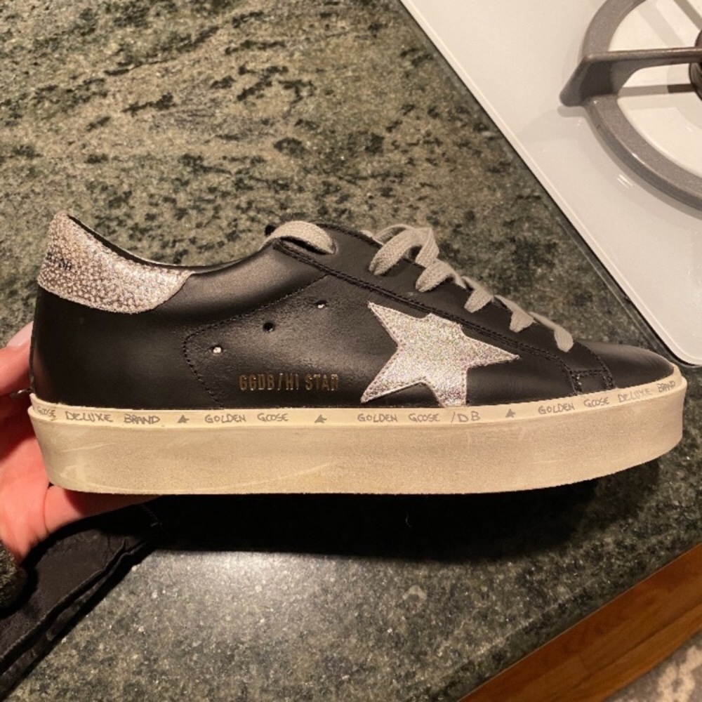 Golden Goose Black Leather